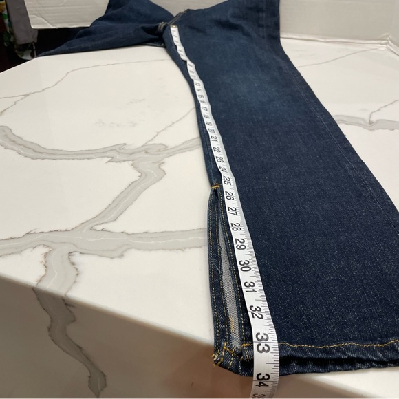 New Anthropologie Pilcro The Split Straight Jeans Sz 29 NWT - Picture 8 of 15